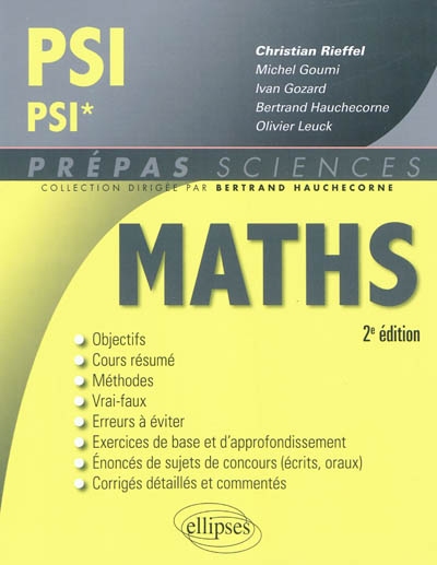 Mathématiques PSI-PSI*