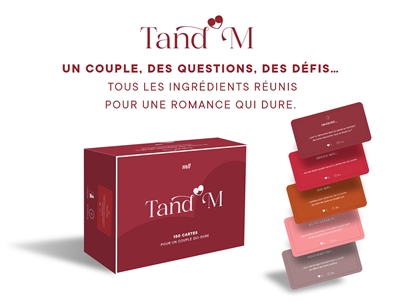 Tand'M : 150 cartes pour un couple qui dure