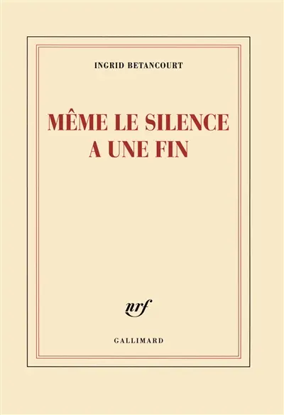 Même le silence a une fin