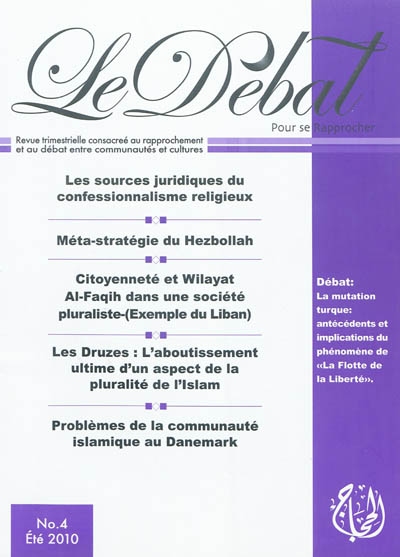 Débat (Le) : revue...