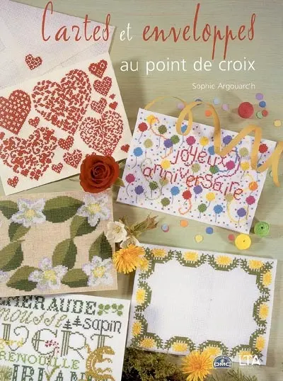 Cartes et enveloppes au point de croix