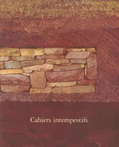 Cahiers intempestifs, n° 16. Le dernier homme