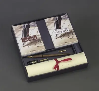 Le coffret de calligraphie
