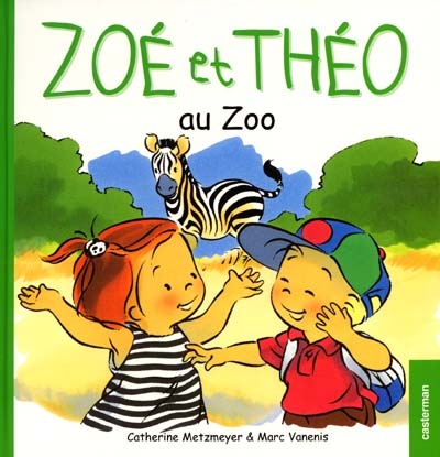 Zoé et Théo au zoo