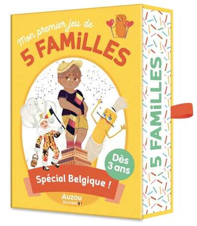 mon premier jeu de 5 familles : spécial belgique !