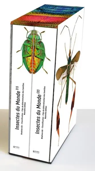 Insectes du monde : biodiversité, classification, clés de détermination des familles : coffret 2 tomes