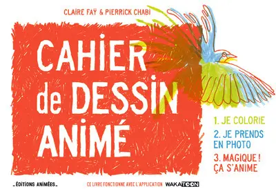 Cahier de dessin animé