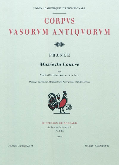 Corpus vasorum antiquorum France. Vol. 42. Musée du Louvre (fascicule 28)