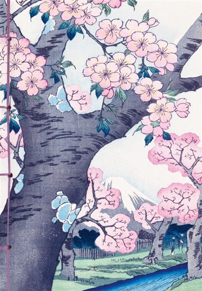Les cerisiers en fleurs dans l'estampe japonaise : carnet