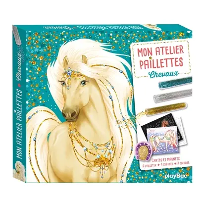 Mon atelier paillettes : chevaux