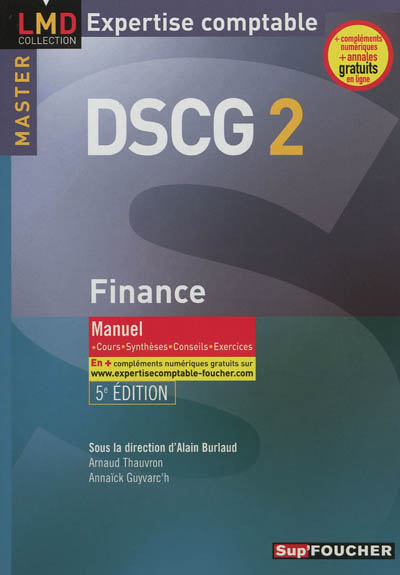 DSCG 2 finance : manuel