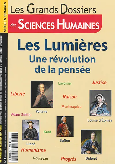 Grands dossiers des sciences humaines (Les), n° 56. Les Lumières : une révolution de la pensée