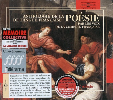 Anthologie de la poésie en langue française : du Moyen Age au début du XXe siècle