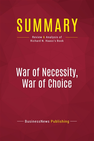 Summary : War of Necessity,...