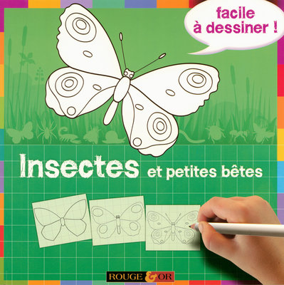 Facile à dessiner ! Insectes et petites bêtes