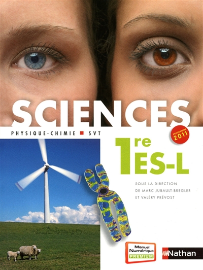 Sciences, 1re ES-L : physique-chimie, SVT : format compact