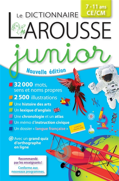 Le dictionnaire Larousse junior poche / 7-11 ans / CE-CM *