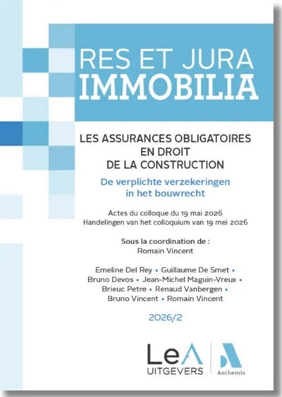 Res et Jura immobilia, n° 2...