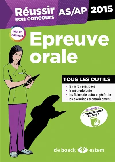 Réussir son concours AS-AP : épreuve orale : 2015