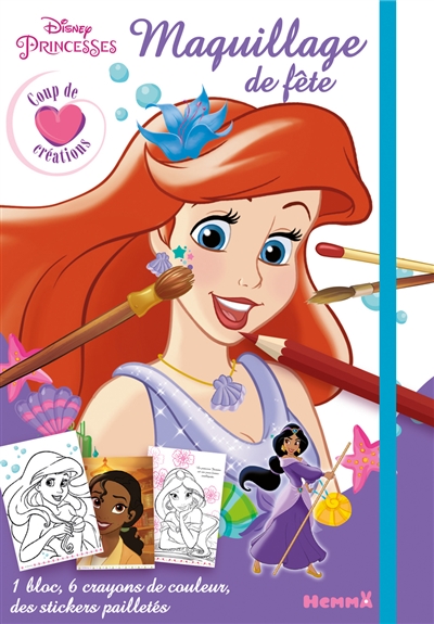 Disney Princesses - Carte à gratter - 5 pièces