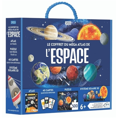 le coffret du méga atlas de l'espace