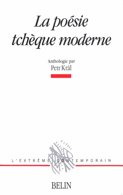La poésie tchèque moderne : anthologie
