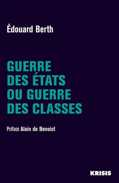 Guerre des Etats ou guerre des classes