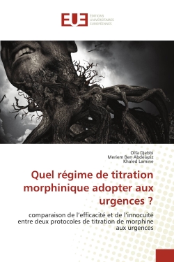 Quel régime de titration morphinique adopter aux urgences ? : comparaison de l'efficacité et de l'innocuité entre deux protocoles de titration de morphine aux urg