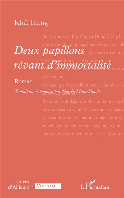 Deux papillons rêvant d'immortalité