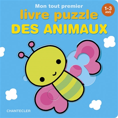 Mon tout premier livre puzzle : des animaux