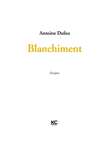 Blanchiment : fresque