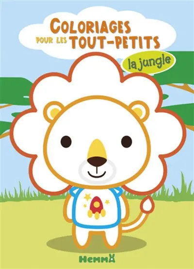 Coloriages pour les tout-petits : la jungle