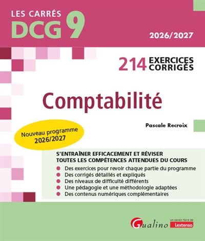 Comptabilité, DCG 9 : 214...