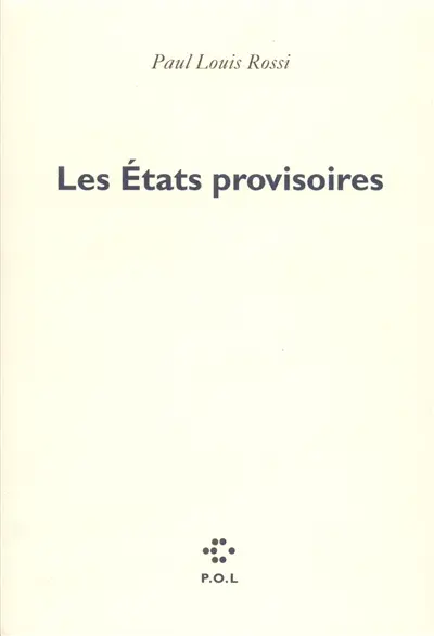 Les Etats provisoires