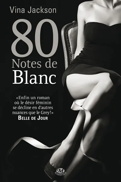 80 notes de blanc