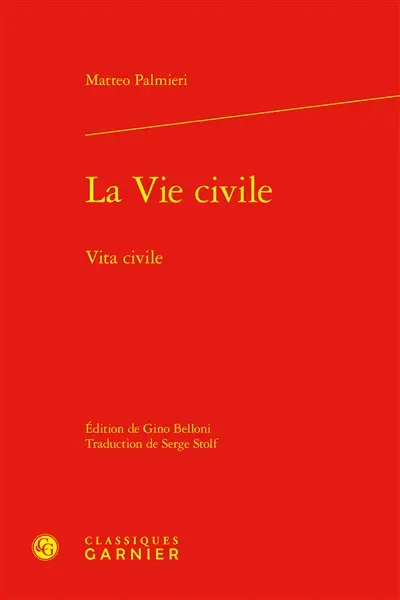 La vie civile. Vita civile