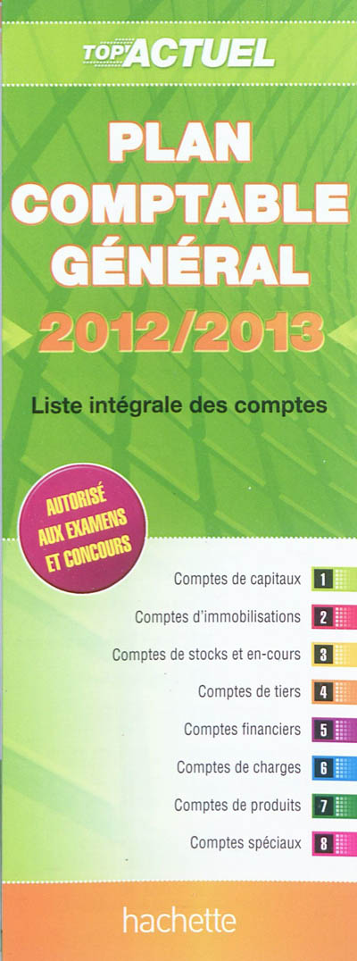 Plan comptable général :...