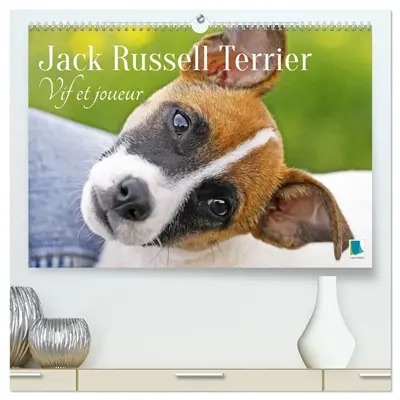 Jack Russell Terrier : vif et joueur (Calendrier mural 2026 DIN A2 vertical) calendrier de bureau : Jack Russell Terrier : le compagnon idéal pour le sport et les activités physiques