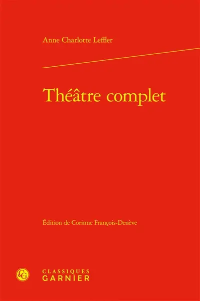 Théâtre complet