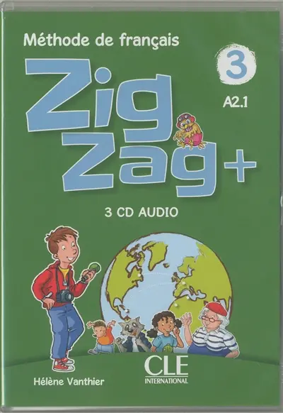 Zigzag+ 3 : méthode de français, A2.1 : 3 CD audio