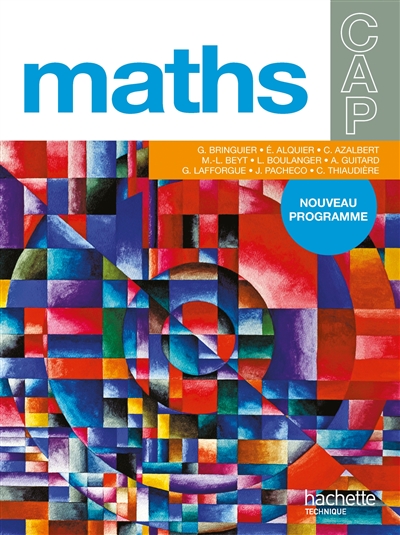 Maths CAP : nouveau programme
