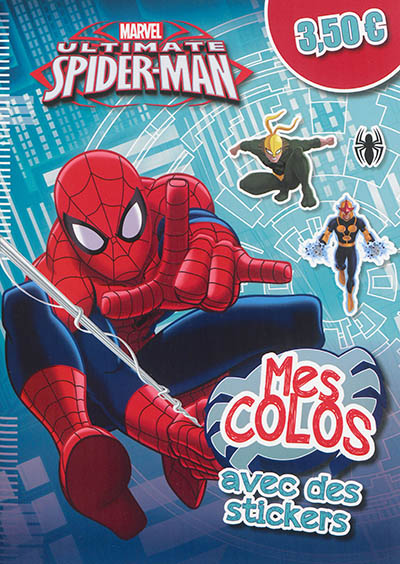 Ultimate Spider-Man : mes colos avec des stickers