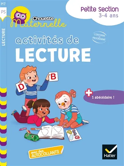 Activités de lecture, petite section, 3-4 ans : conforme au programme