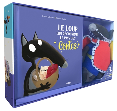 mon coffret du loup qui découvrait le pays des contes