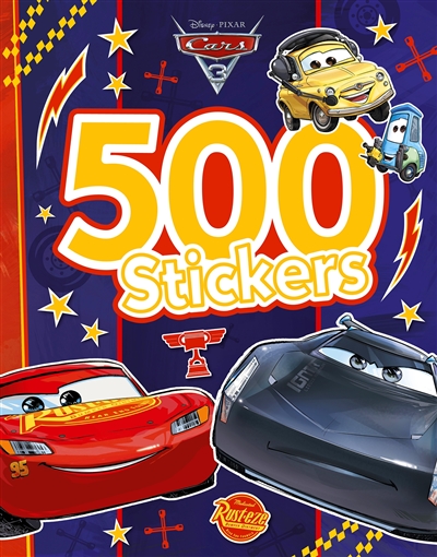 Cars 3 : 500 stickers