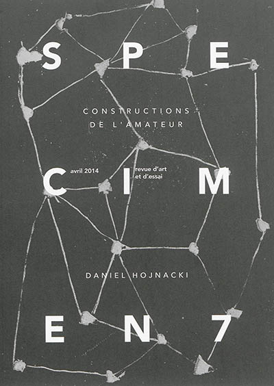 Specimen, n° 7. Constructions de l'amateur