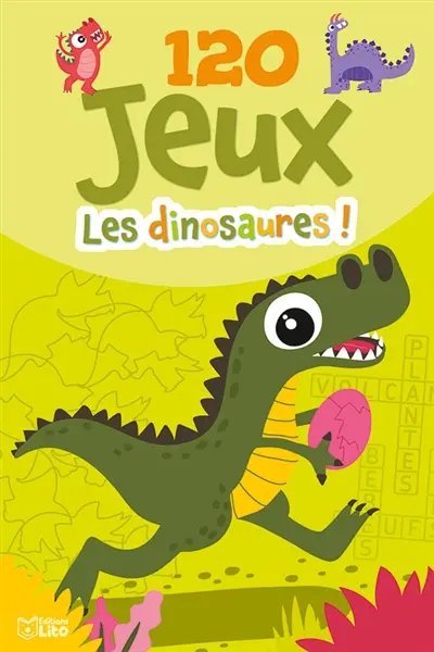 120 jeux : les dinosaures !