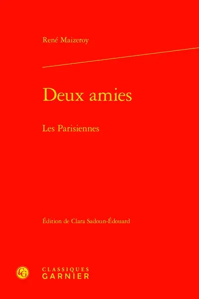 Deux amies : les Parisiennes