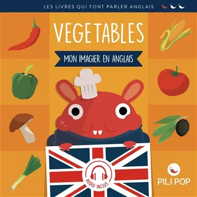 Vegetables : mon imagier en anglais