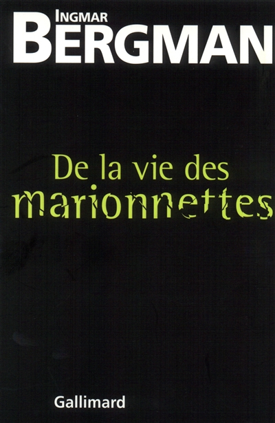 De la vie des marionnettes